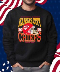 Vintage Lix Super Bowl Champions 2025 New Orleans Kansas City Chiefs Shirt