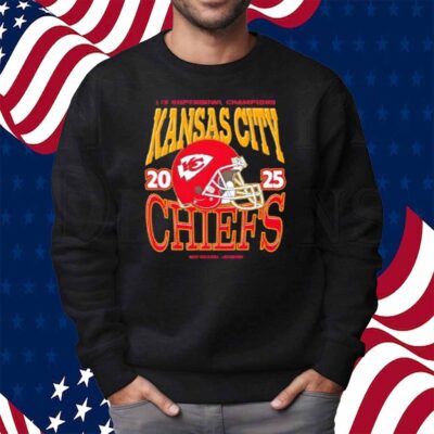 Vintage Lix Super Bowl Champions 2025 New Orleans Kansas City Chiefs Shirt