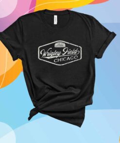 Vintage Wrigley Field 2025 Chicago Baseball T-Shirt