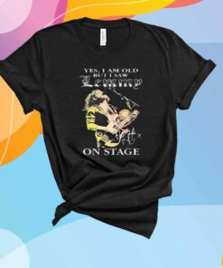 Yes I am old but I saw Lemmy on stage signature T-Shirt