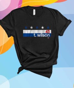TOM WILSON NAME NUMBER STRIPE T-SHIRT