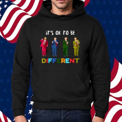 trump autism awareness it's ok to be different Shirt