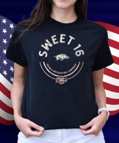 Arkansas Razorbacks Basketball '25 Sweet 16 Shirt