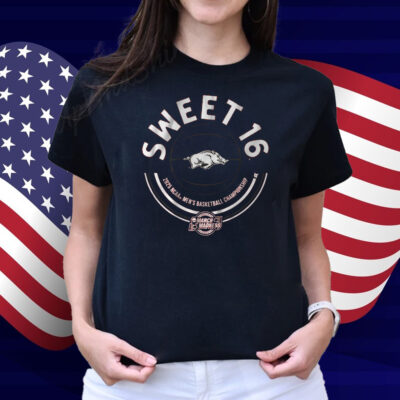 Arkansas Razorbacks Basketball '25 Sweet 16 Shirt