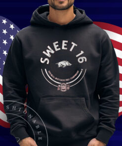 Arkansas Razorbacks Basketball '25 Sweet 16 Shirt