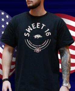 Arkansas Razorbacks Basketball '25 Sweet 16 Shirt
