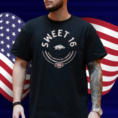 Arkansas Razorbacks Basketball '25 Sweet 16 Shirt