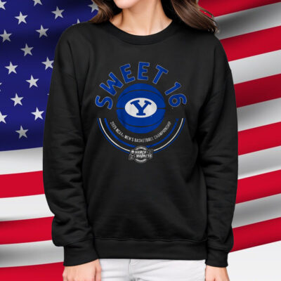 BYU Cougars Basketball '25 Sweet 16 Shirt