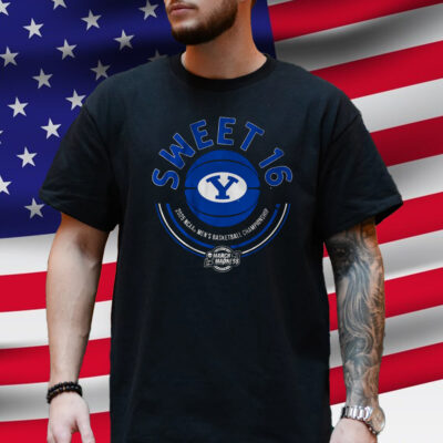 BYU Cougars Basketball '25 Sweet 16 Shirt