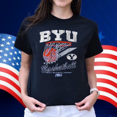 BYU Cougars Basketball Retro Swish Shirt