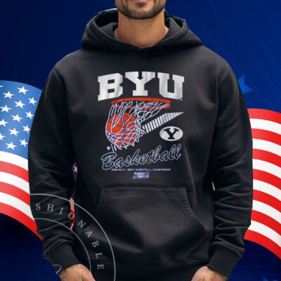 BYU Cougars Basketball Retro Swish Shirt