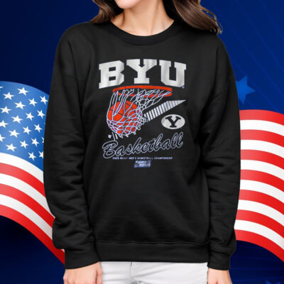 BYU Cougars Basketball Retro Swish Shirt