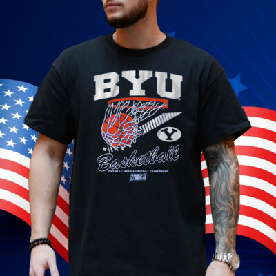 BYU Cougars Basketball Retro Swish Shirt