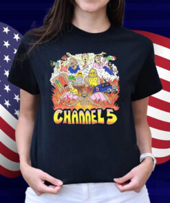 Channel5 Characters Black Shirt