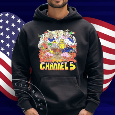 Channel5 Characters Black Shirt