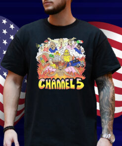 Channel5 Characters Black Shirt