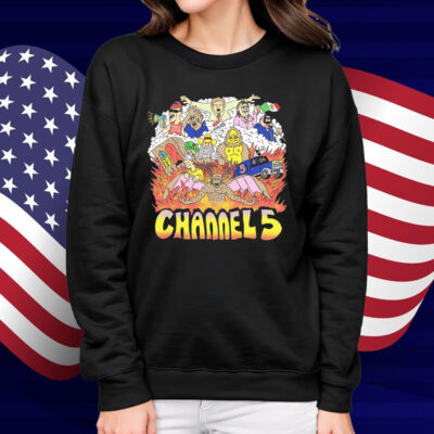 Channel5 Characters Black Shirt