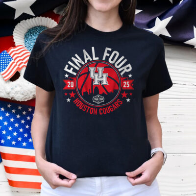 Houston Cougars 2025 Final Four Licensed T-Shirt