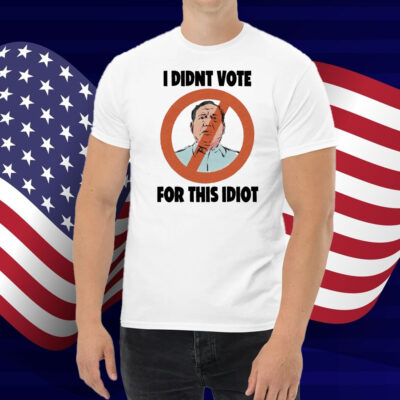 I Didn't Vote For This Idiot Shirt