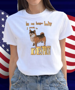 I'm No Longer Baby I Want To Destroy Shirt