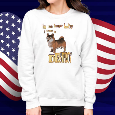 I'm No Longer Baby I Want To Destroy Shirt