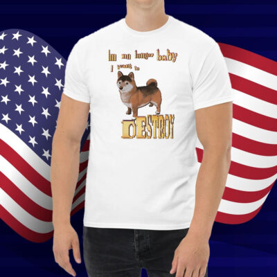 I'm No Longer Baby I Want To Destroy Shirt