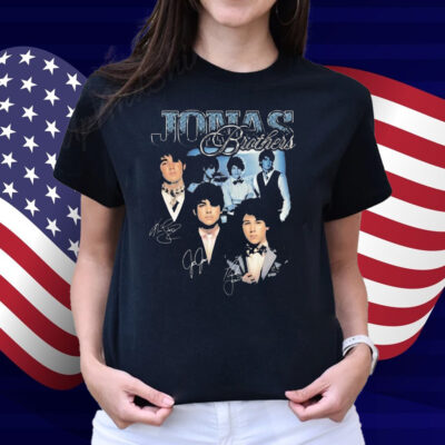 Jonas Brothers Signatures Photo Shirt