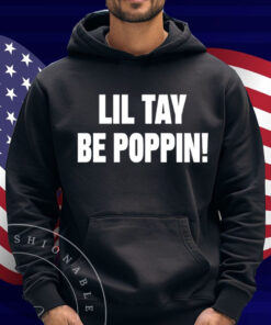 Lil Tay Wearing Lil Tay Be Poppin Shirt