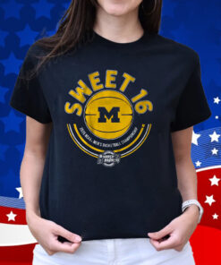Michigan Wolverines Basketball '25 Sweet 16 Shirt