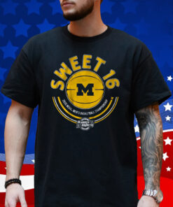 Michigan Wolverines Basketball '25 Sweet 16 Shirt
