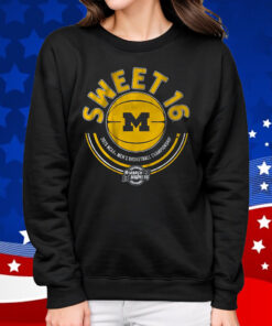 Michigan Wolverines Basketball '25 Sweet 16 Shirt