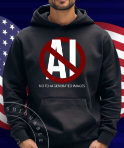 No To Ai Generated Images Shirt