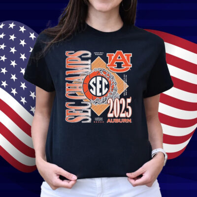 Official Auburn Tigers Men’s Basketball 2024-25 SEC Champs Conference Champions Shirt