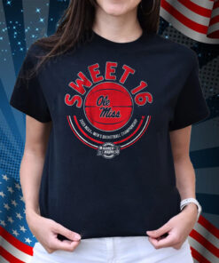 Ole Miss Basketball 2025 Sweet Sixteen Shirt