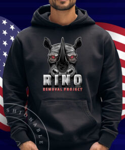 Rino Removal Project Logo Shirt