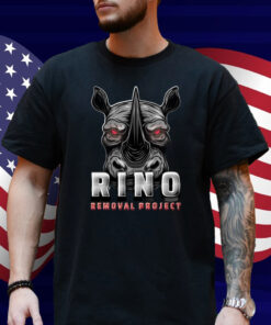 Rino Removal Project Logo Shirt