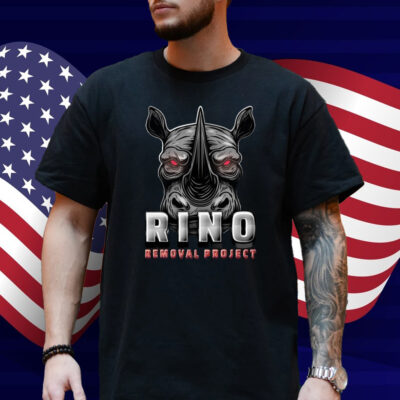 Rino Removal Project Logo Shirt
