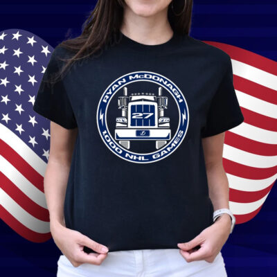 Ryan Mcdonagh 1000 Games Performance Shirt