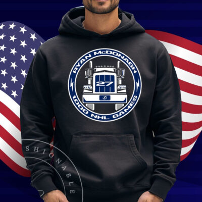 Ryan Mcdonagh 1000 Games Performance Shirt