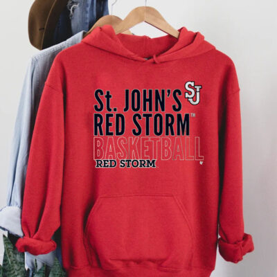 St John's Basketball Text Logo Overlay Shirt