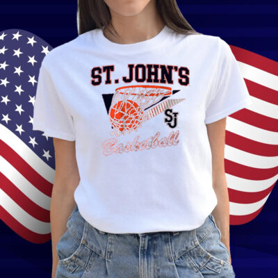 St John's Red Storm Throwback Basketball Shirt