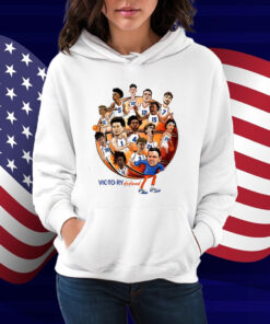 The Boys Wearing Gatorsmbk Florida Basketball Caricature Shirt