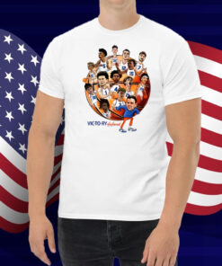 The Boys Wearing Gatorsmbk Florida Basketball Caricature Shirt