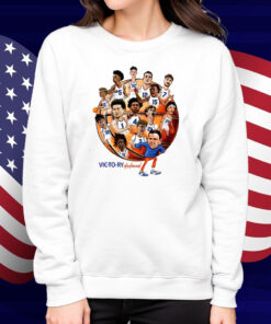 The Boys Wearing Gatorsmbk Florida Basketball Caricature Shirt