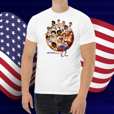 The Boys Wearing Gatorsmbk Florida Basketball Caricature Shirt