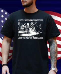 The Menzingers A Little Boston In Your Attitude Just The Way You Were Raised T-Shirt