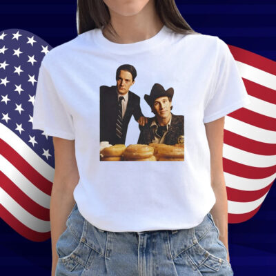 Twin Peaks Kyle Maclachlan Michael Ontkean Donuts Shirt