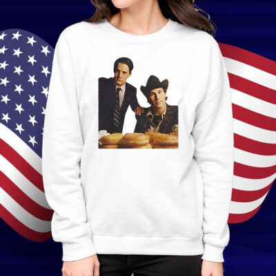 Twin Peaks Kyle Maclachlan Michael Ontkean Donuts Shirt