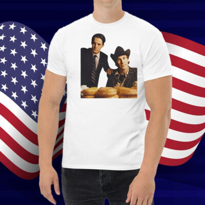Twin Peaks Kyle Maclachlan Michael Ontkean Donuts Shirt