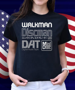Walkman Discman Portable Audio Shirt